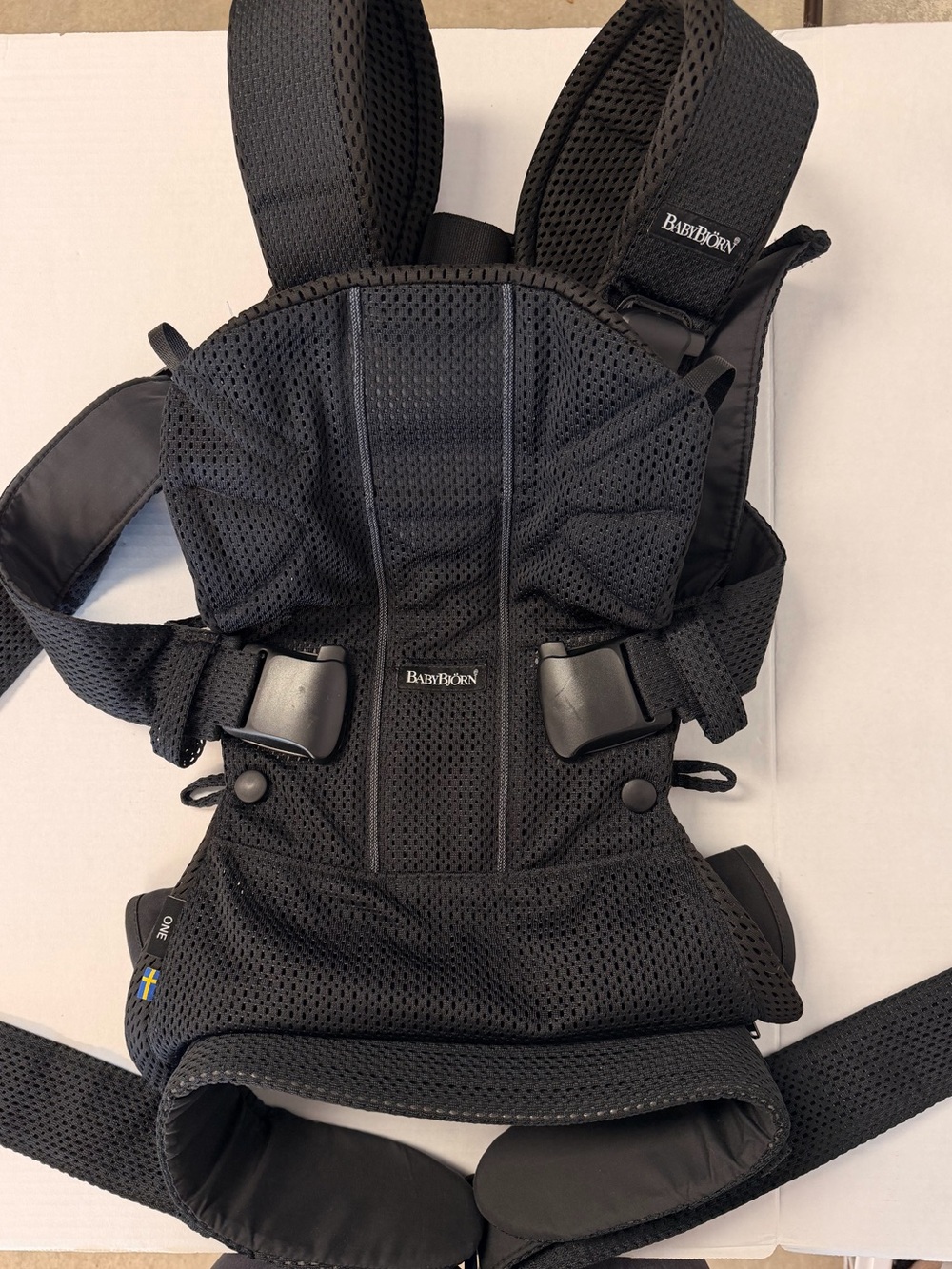 Baby Bjorn ONE Black Mesh